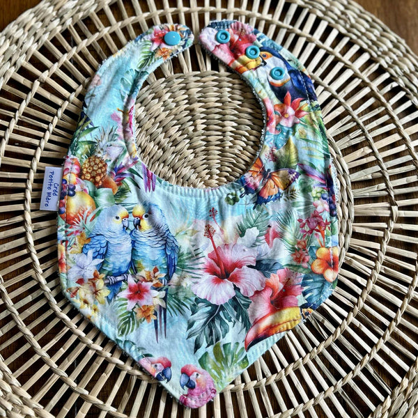 Bavoir Oiseau Tropical