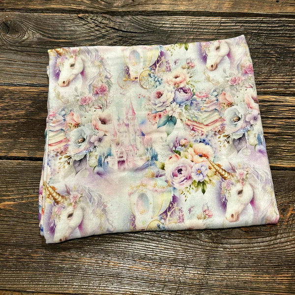 Mousseline Licorne Floral