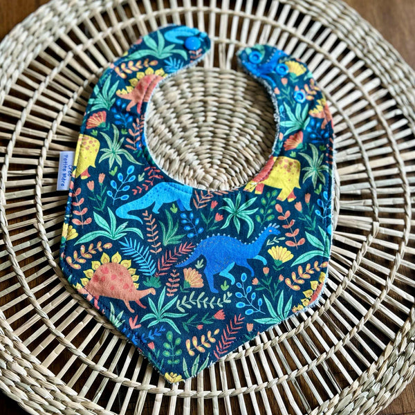 Bavoir Dino Feuillage