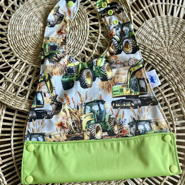 Bavette Imperméable Tracteur Vert