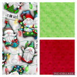 Bas De Noel Gnome Lumineux