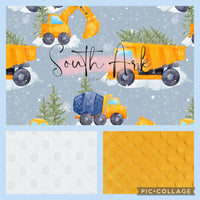 Bas De Noel Chantier Enneigé