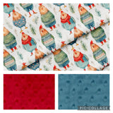Bas De Noel Poulet De Laine