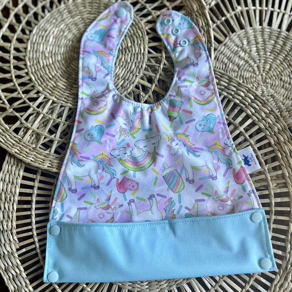 Bavette Imperméable Licorne Confetti