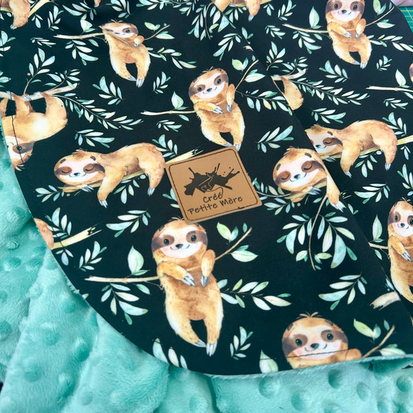 Poncho Softshell Paresseux + Capuchon Amovible