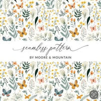 Poncho Papillon Fleuri