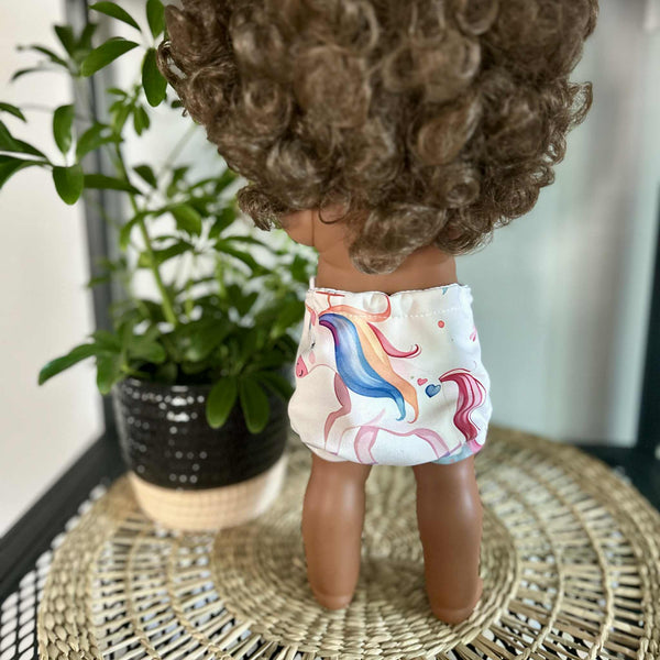 Couche Poupée Licorne