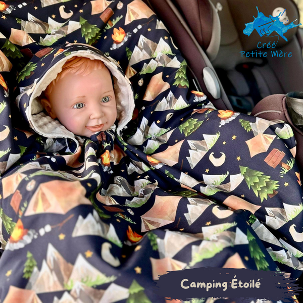 Poncho Camping Étoilé
