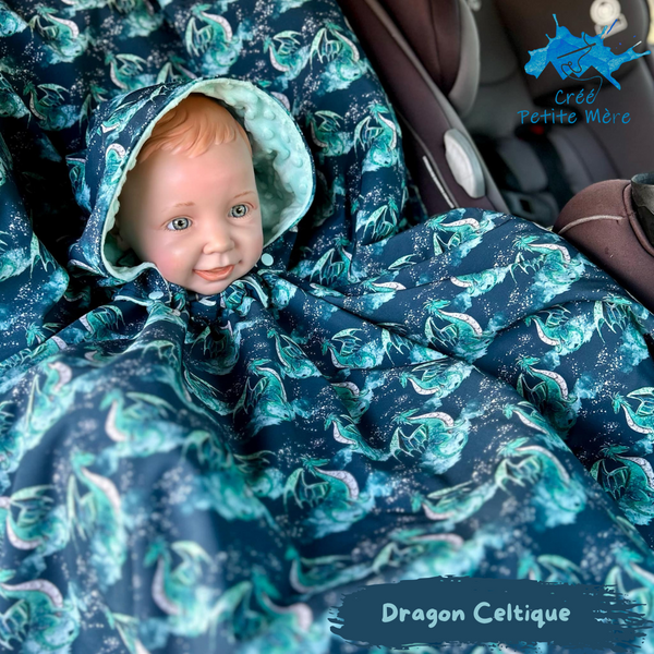Poncho Dragon Celtique