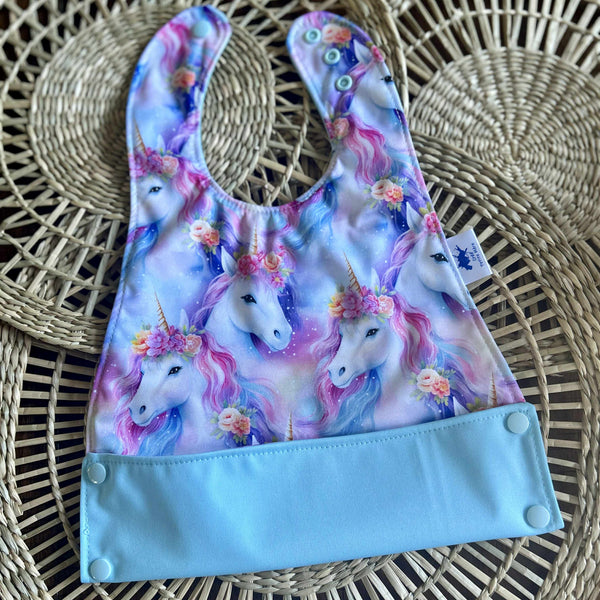 Bavette Imperméable Licorne Scintillante