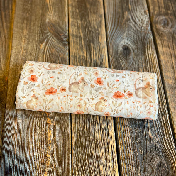 Mousseline Souris Floral