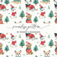 Bas De Noel Chien Lainage