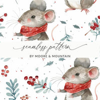 Bas De Noel Petite Souris
