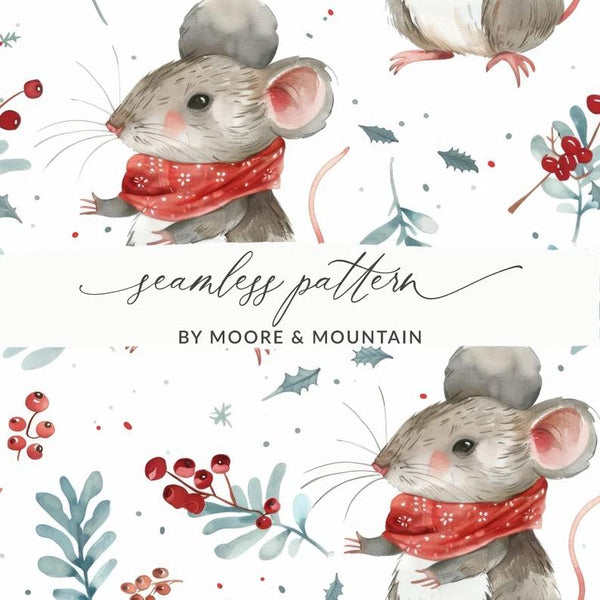 Bas De Noel Petite Souris
