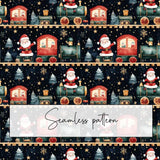 Bas De Noel Train Express Noel