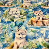 Poncho Bébé loup