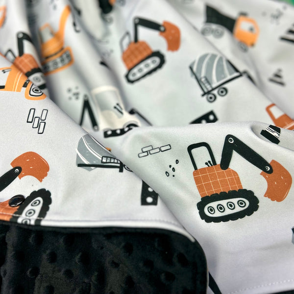 Poncho Softshell Machinerie + Capuchon Amovible