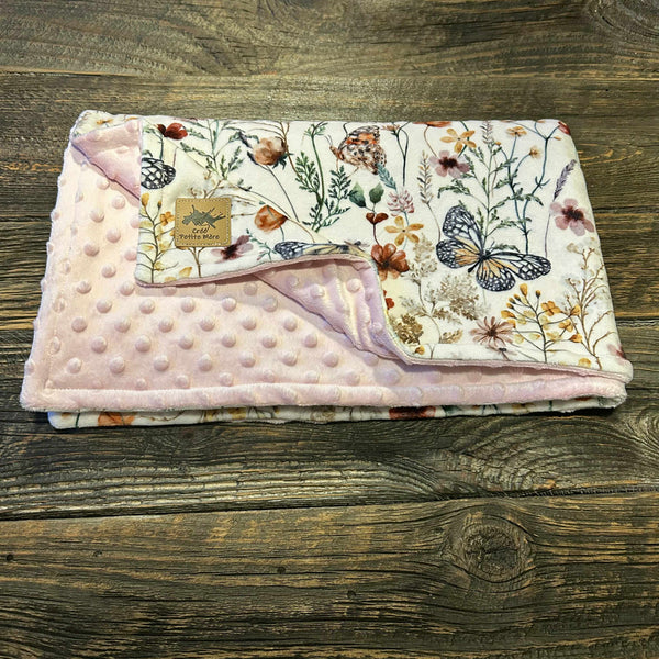Doudou Squish Papillon Floral 28x38po