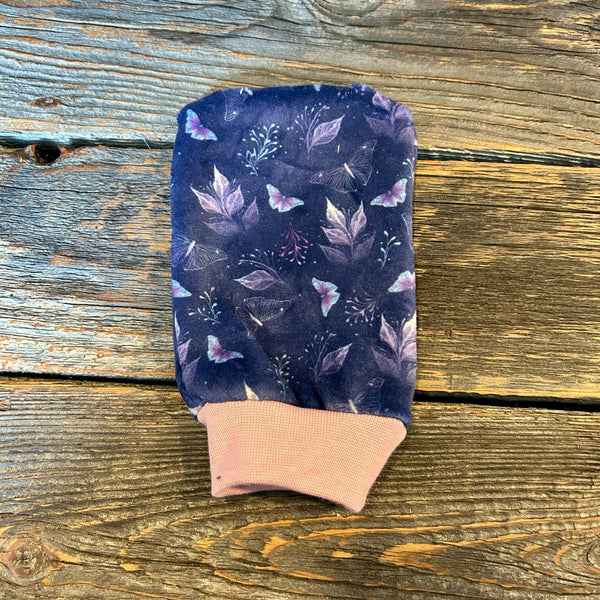 Gant De Bain Papillon Violet