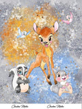 Doudou Bambi Neutre