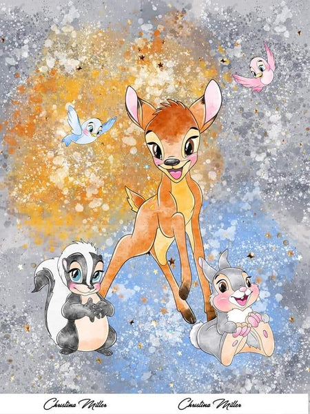 Doudou Bambi Neutre