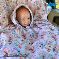 Poncho Softshell Souris Ballerine + Capuchon Amovible