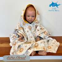 Poncho Serviette Astre Floral
