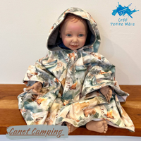 Poncho Serviette Canot-Camping