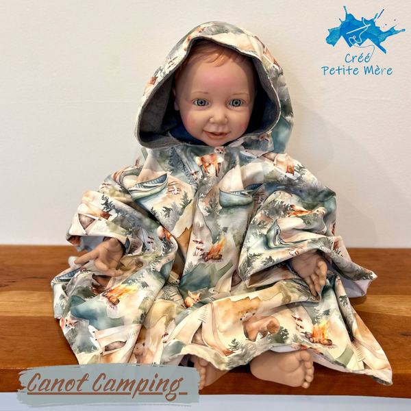 Poncho Serviette Canot-Camping