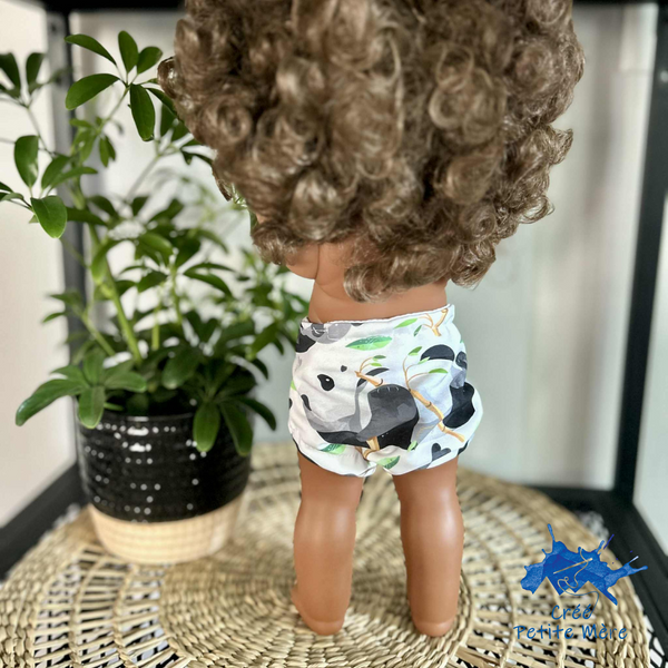 Couche Poupée Panda