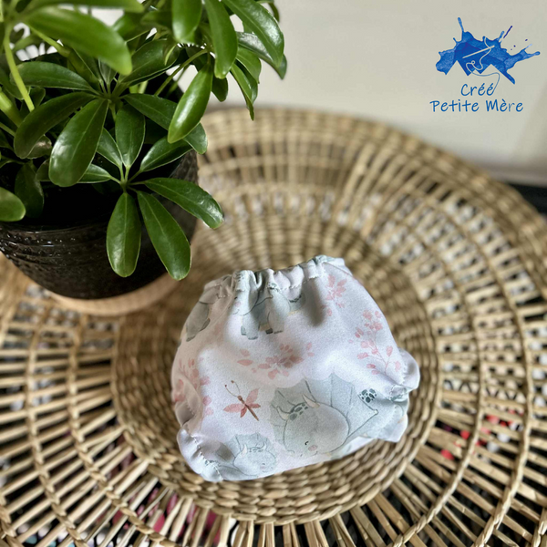 Couche Poupée Dino Floral