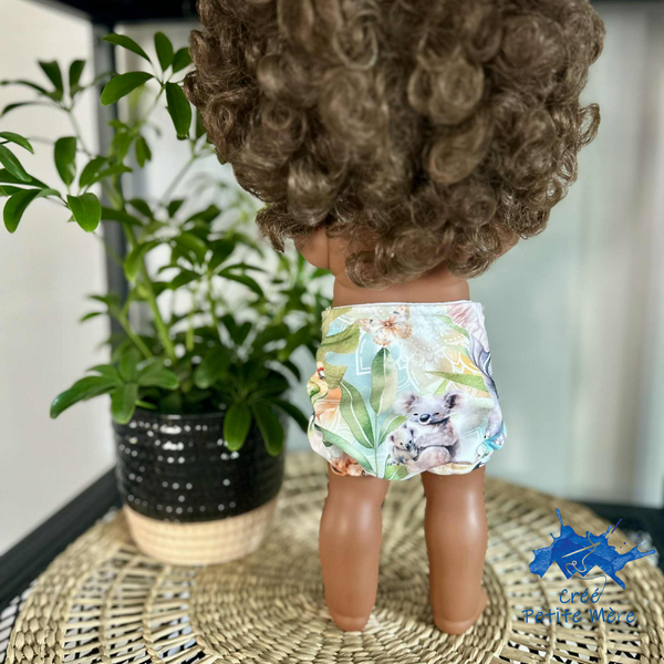 Couche Poupée Jungle