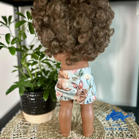 Couche Poupée Lapin Floral