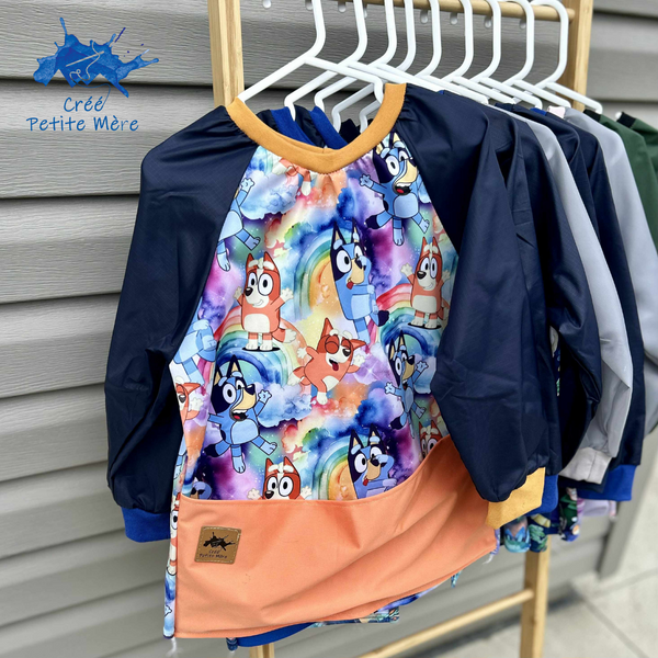 Tablier Fait-tout Chien Coloré (4-7 ans)