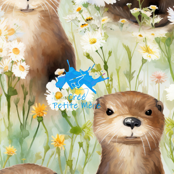 Poncho Loutre & Marguerite