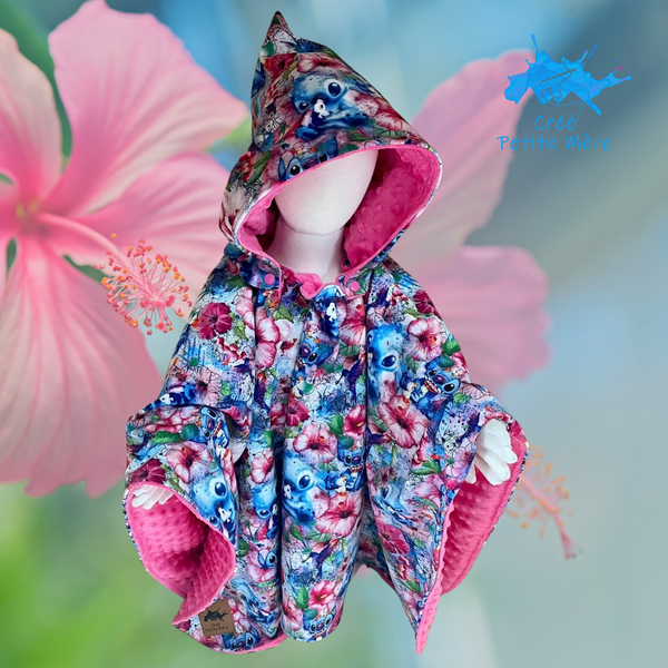 Poncho Ohana Fleurs