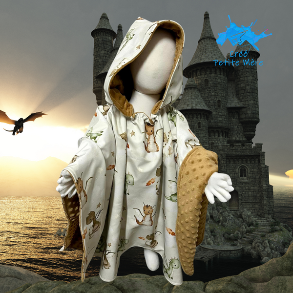 Poncho Dragon Dans Les Nuages