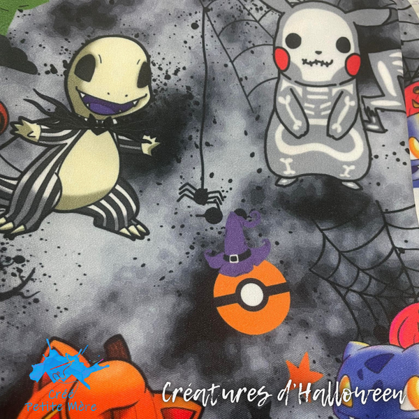 Sac Récolte Créatures d'Halloween