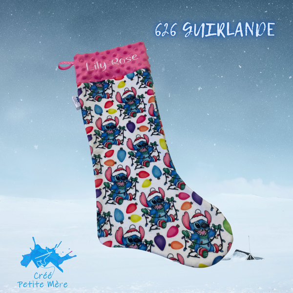 Bas De Noel 626 Guirlande