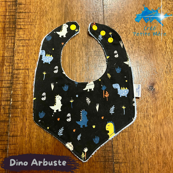 Bavoir Dino Arbuste