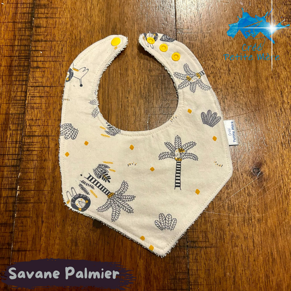 Bavoir Savane Palmier