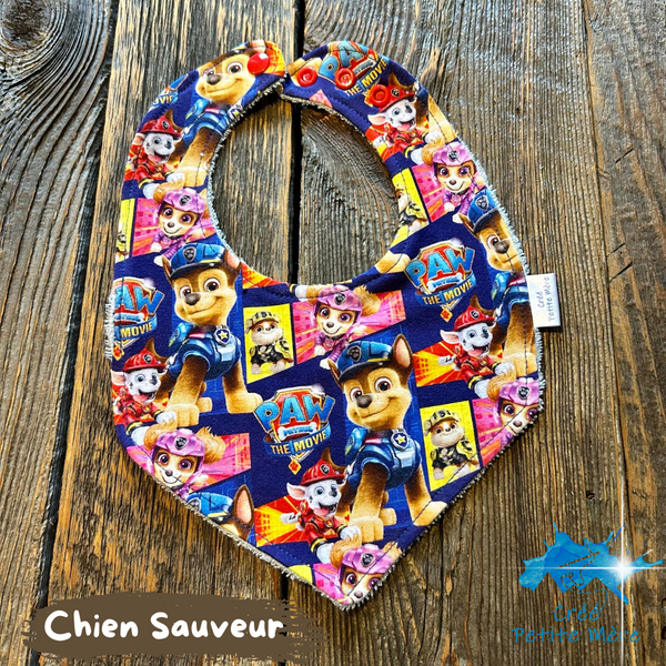 Bavoir Chien Sauveur