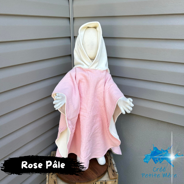 Sortie de Bain Rose Pâle