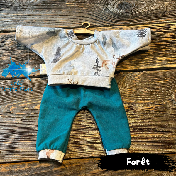 Ensemble Poupée Forêt