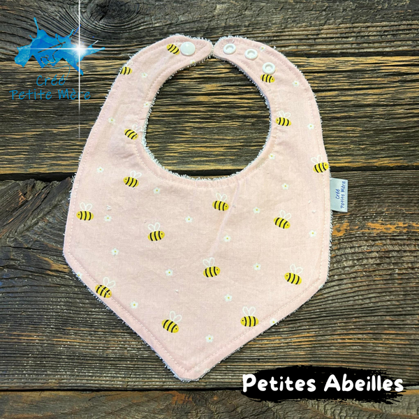 Bavoir Petites Abeilles