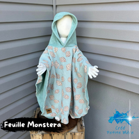 Sortie de Bain Feuille Monstera