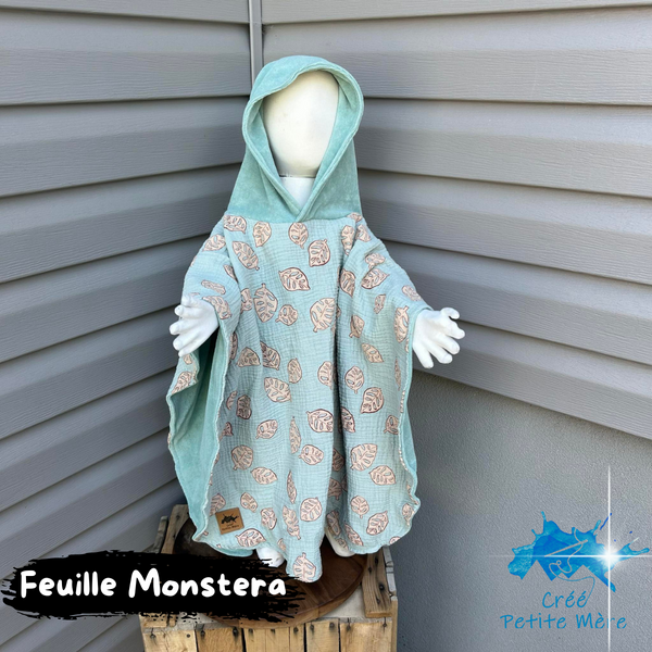 Sortie de Bain Feuille Monstera