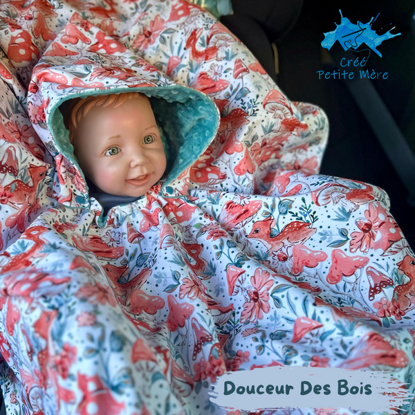 Poncho Douceur Des Bois