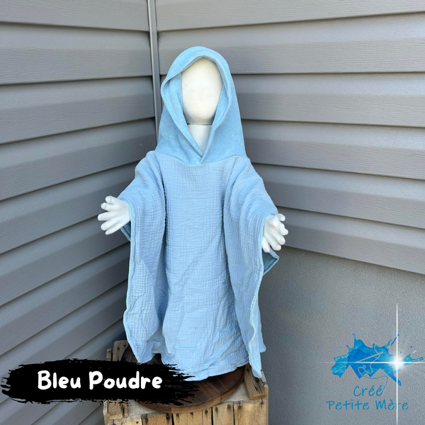 Sortie de Bain Bleu Poudre