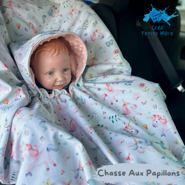 Poncho La Chasse Aux Papillons